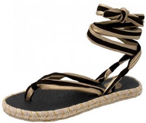 Espadrilky Nalho  BKGO KARABI SANDAL METALLIC W