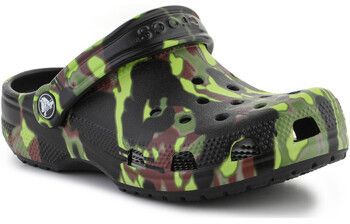 Sandále Crocs  Classic Spray Camo Clog Kids BLACK 208305-001