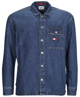 Košele s dlhým rukávom Tommy Jeans  TJM CLASSIC DENIM OVERSHIRT