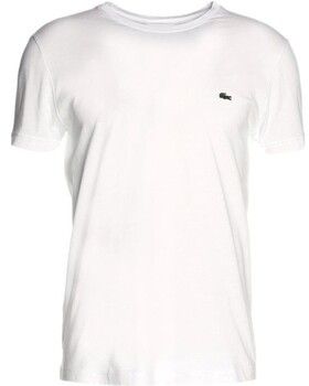 Tričká s krátkym rukávom Lacoste  CAMISETA BLANCA HOMBRE   TH2038