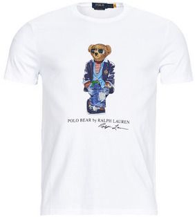 Tričká s krátkym rukávom Polo Ralph Lauren  T-SHIRT AJUSTE EN COTON REGATTA BEAR