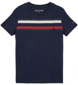 Tričká s krátkym rukávom Tommy Hilfiger  GLOBAL STRIPE TEE S/S