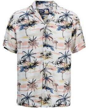 Košele s krátkym rukávom Jack & Jones  CAMISA ESTAMPADA JACK JONES 12244087