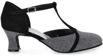 Lodičky Top Dance  TACCO 50 GLITTER NERO