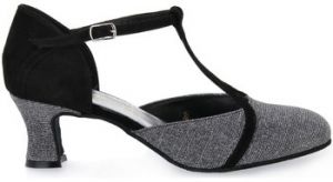 Lodičky Top Dance  TACCO 50 GLITTER NERO