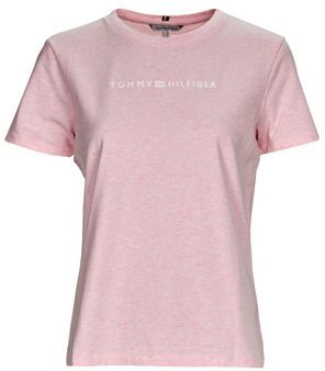 Tričká s krátkym rukávom Tommy Hilfiger  REG FROSTED CORP LOGO C-NK SS