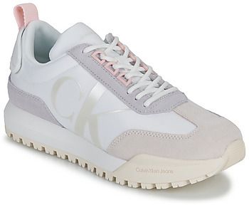 Nízke tenisky Calvin Klein Jeans  TOOTHY RUNNER LACEUP MIX PEARL