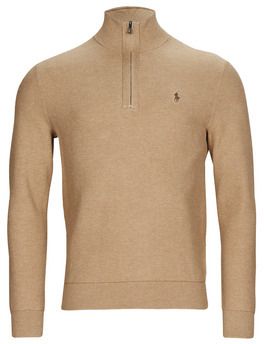 Svetre Polo Ralph Lauren  PULL DEMI ZIP EN COTON TEXTURE