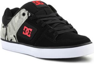 Skate obuv DC Shoes  DC Pure Black Camouflage  PÁNSKE SKATE TOPÁNKY 300660-CA1