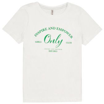 Tričká s krátkym rukávom Only  KOGWENDY S/S LOGO TOP BOX CP JRS