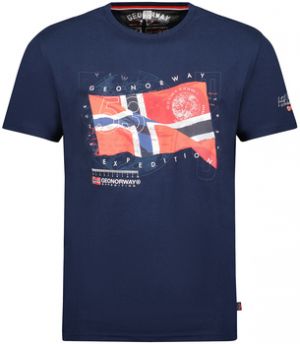 Tričká s krátkym rukávom Geographical Norway  SX1285HGNO-NAVY
