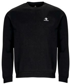 Mikiny Converse  GO-TO EMBROIDERED STAR CHEVRON FLEECE CREW SWEATSHIRT