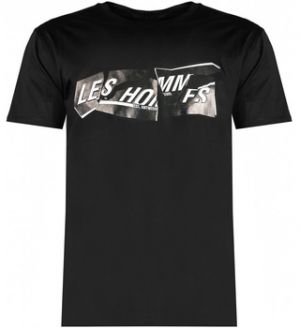 Tričká s krátkym rukávom Les Hommes  LLT202-717P | Round Neck T-Shirt