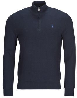 Vesty bez rukávov/Cardigany Polo Ralph Lauren  PULL DEMI ZIP EN COTON TEXTURE