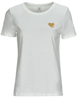 Tričká s krátkym rukávom Only  ONLKITA S/S LOGO TOP