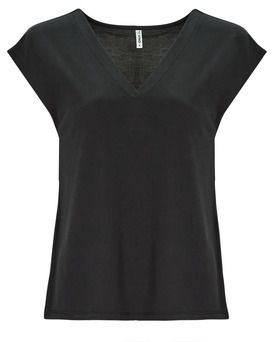 Tričká s krátkym rukávom Only  ONLFREE S/S MODAL V-NECK TOP JRS