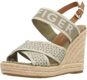 Sandále Tommy Hilfiger  WEBBING HIGH WEDGE