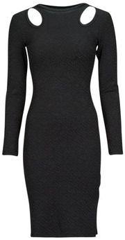 Dlhé šaty Guess  LS CN CLIO BODYCON DRESS