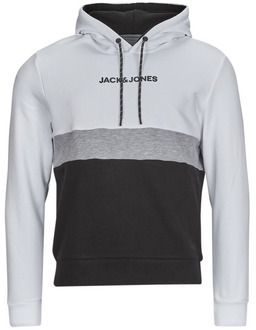 Mikiny Jack & Jones  JJEREID BLOCKING SWEAT HOOD