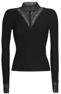 Blúzka Only  ONLTILDE L/S HIGH NECK LACE TOP JRS
