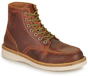 Polokozačky Selected  SLHTEO NEW LEATHER MOC-TOE BOOT