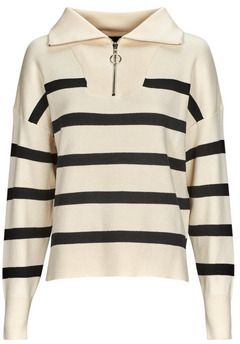 Svetre Vero Moda  VMSABA STRIPE LS HIGHNECK BLOUSE GA NOOS