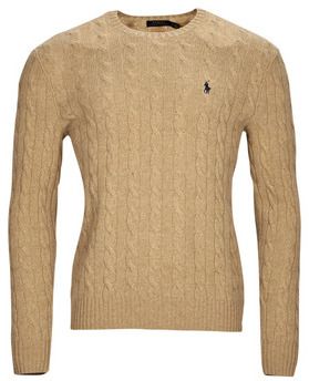 Svetre Polo Ralph Lauren  PULL COL ROND EN MAILLE TORSADEE