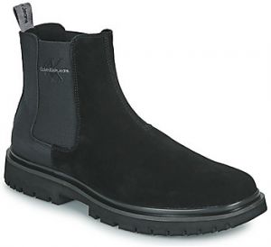 Polokozačky Calvin Klein Jeans  EVA MID CHELSEA BOOT SUEDE