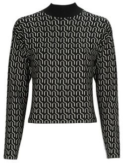 Svetre Vero Moda  VMGOLDNEEDLE ART LS HIGHNK PULL LCS