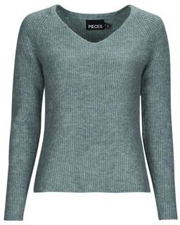 Svetre Pieces  PCELLEN LS V-NECK KNIT NOOS BC