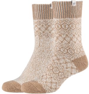 Ponožky Skechers  2PPK Wm Casual Cozy Jacquard Socks