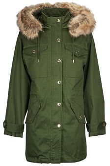 Parky MICHAEL Michael Kors  RMVBL FX FUR CLR ANORAK