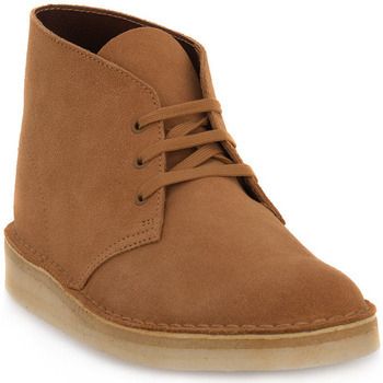 Polokozačky Clarks  DESERT BOOT COAL DKSAND