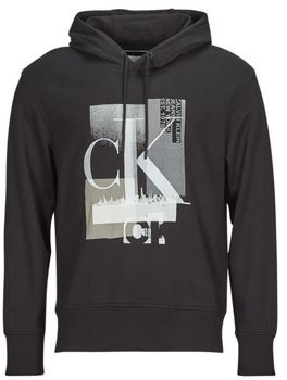 Mikiny Calvin Klein Jeans  CONNECTED LAYER LANDSCAPE HOODIE