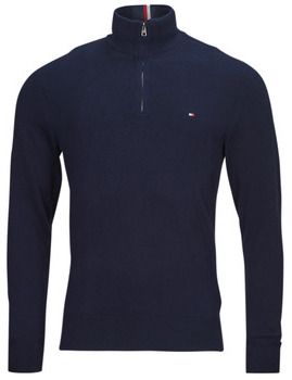 Svetre Tommy Hilfiger  PIMA ORG CTN CASHMERE ZIP MOCK