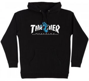 Mikiny Santa Cruz  Sweat thrasher screaming logo hood