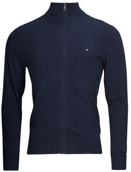 Vesty bez rukávov/Cardigany Tommy Hilfiger  PIMA ORG CTN CASHMERE ZIP THRU