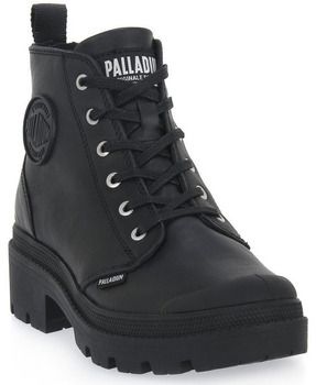 Polokozačky Palladium  PALLABASE LTH BLACK