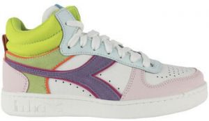 Módne tenisky Diadora  MAGIC BASKET DEMI C9736 White/Potpourri/Blue gras