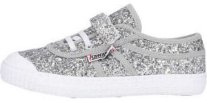 Módne tenisky Kawasaki  Glitter Kids Shoe W/Elastic K202586-ES 8889 Silver