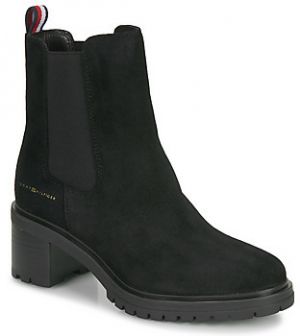 Polokozačky Tommy Hilfiger  ESSENTIAL MIDHEEL SUEDE BOOTIE