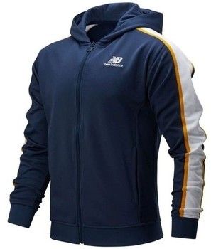 Vesty bez rukávov/Cardigany New Balance  ATHLETICS TRACK HOODIE