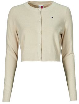 Vesty bez rukávov/Cardigany Tommy Jeans  TJW CRP ESSENTIAL CARDIGAN