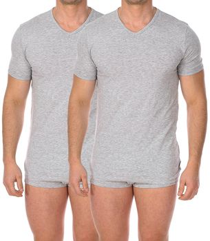Nátelníky Bikkembergs  BKK1UTS02BI-GREY MELANGE