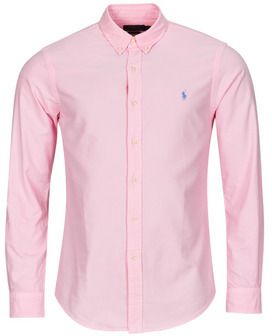 Košele s dlhým rukávom Polo Ralph Lauren  CHEMISE AJUSTEE SLIM FIT EN OXFORD LEGER