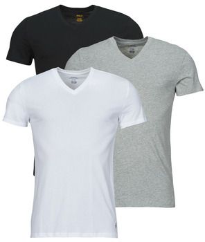 Tričká s krátkym rukávom Polo Ralph Lauren  S / S V-NECK-3 PACK-V-NECK UNDERSHIRT