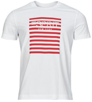 Tričká s krátkym rukávom Esprit  OCS LOGO STRIPE