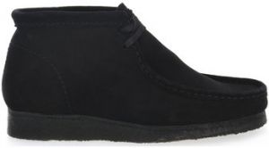 Čižmy Clarks  WALLABEEBOOT M BLK