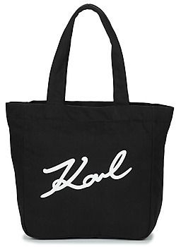 Veľká nákupná taška/Nákupná taška Karl Lagerfeld  K/SIGNATURE CANVAS SHOPPER