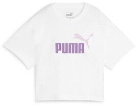 Tričká s krátkym rukávom Puma  GRILS LOGO CROPPED TEE